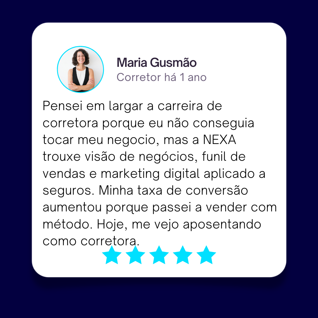Feedbacknexaacademyformacaocorretores