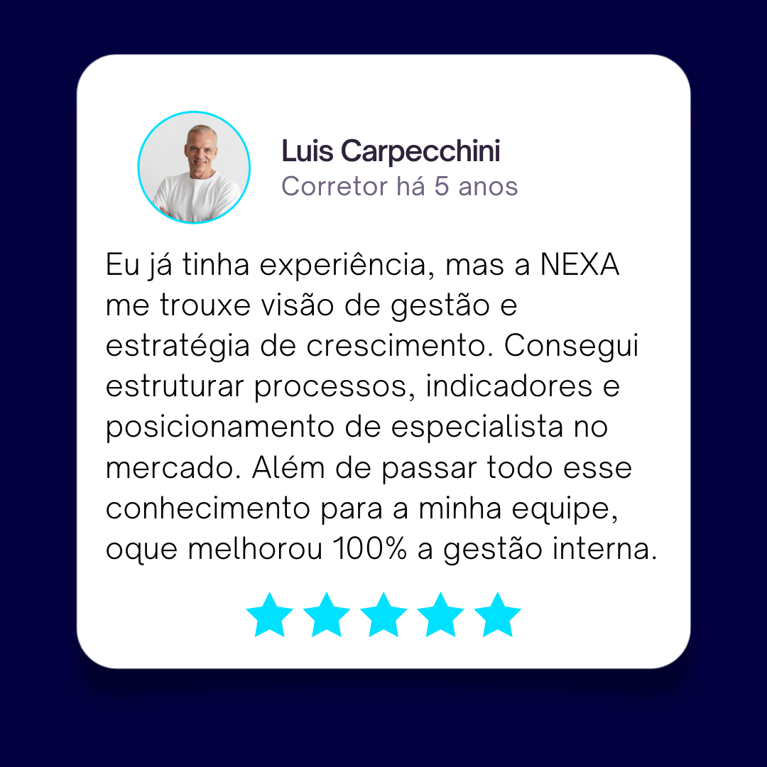Feedbacknexaacademyformacaocorretores